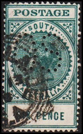 1902-1903. SOUTH AUSTRALIA.  O.S. (Official Stamp) On SIX PENCE VICTORIA. Unusual.  - JF512438 - Oblitérés