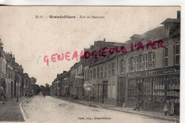 60- GRANDVILLIERS - RUE DE BEAUVAIS - L. PETYT CHAUFFAGE  -OISE - Grandvilliers