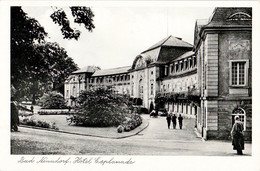 Bad Nenndorf - Hotel Esplanade - Old Postcard - 1955 - Germany - Used - Bad Nenndorf