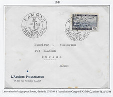 Algérie Poste Aérienne - Oblitérations - Lettre - Airmail