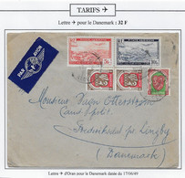 Algérie Poste Aérienne - Oblitérations - Lettre - Airmail