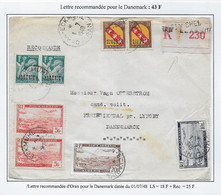 Algérie Poste Aérienne - Oblitérations - Lettre - Airmail