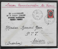 Algérie Poste Aérienne - Oblitérations - Lettre - Airmail