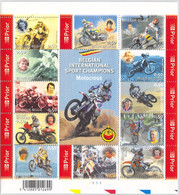 Blok 117** Motorsport - Bloc 117 Motocross MNH- BF 117 Belgian International Sport Champions - 2002-… (€)