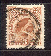 Neuseeland New Zealand 1907 - Michel Nr. 118 C O - Unused Stamps