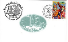 UN Sonderkarte SAN FRANCISKO STAMP FAIR Mit MiNr 716 Und Entspr. SST - Lettres & Documents