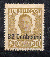 2076 490 - FRIULI OCCUPAZIONE AUSTRIACA 1918 , Sassone N. 27 Integro  ***  MNH - Oostenrijkse Bezetting