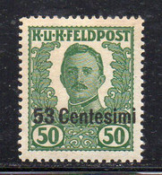 2078 490 - FRIULI OCCUPAZIONE AUSTRIACA 1918 , Sassone N. 29 Integro  ***  MNH - Austrian Occupation