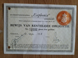 Muziekvereniging Euphonia - Ophemert - 1958 - Cine & Teatro