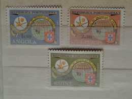 EXPOSITION De BRUXELLES 1958 >>> 6 Timbres / Stamps Portuguesa TIMOR MACAU ANGOLA GUINE S. Tomé CABO VERDE ) ! - 1958 – Bruxelles (Belgique)