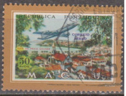 MACAU -1960,  CORREIO AÉREO- Vistas De Macau,  50 A.  D.14 1/2  (o)   MUNDIFIL Nº 16 - Corréo Aéreo