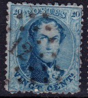 Stamps Belgium 1863 20c Used Lot#69 - 1849-1865 Médaillons (Autres)