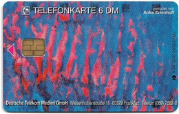 Germany - X 24 - DeTeMedien - Anke Erlenhoff 2, 10.1997, 6DM, 6.000ex, Used - X-Series : D. Postreklame Advertisement