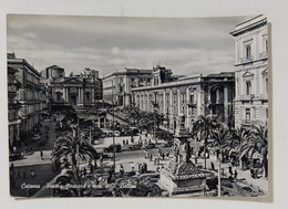 27078 Cartolina - Catania - Piazza Stesicoro E Mon. A V. Bellini - VG 1956 - Catania