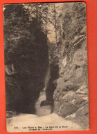 MCG-21  Les Plans Sur Bex  Le Saut De La Mule Gorges De L'Avançon. Circulé Vers France,timbre Manque - Bex