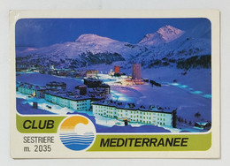 27984 Cartolina Pubblicitaria - Torino - Sestriere - Club Mediterranee - VG 1980 - Cafés, Hôtels & Restaurants