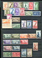 AFRICA ORIENTALE 1938 SOGGETTI VARI SERIE CPL. 35 V. ** MNH - Africa Orientale Italiana