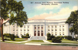 Alabama Montgomery Alabama State Highway Department Building Curteich - Montgomery