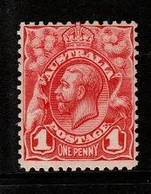 Australia SG 17  1915 King George V,1d Red, Mint Never Hinged - Mint Stamps
