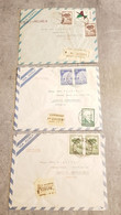 ARGENTINA 3 COVERS CIRCULED YEARS 1964&1965 SEND TO GERMANY - Buenos Aires (1858-1864)