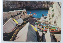 29208 Cartolina - Malta - Porto E Scivolo Per I Pescatori - VG 1978 - Malta