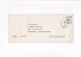 Letter From Sisli To Magneto Bruxelles - 1969 - Poste Aérienne