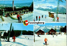 22915 - Salzburg - Fanningberg , Lungau , Ski , Mehrbildkarte - Gelaufen 1974 - Mariapfarr