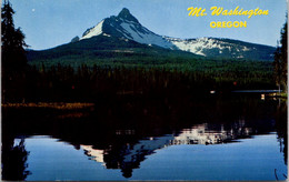 Oregon Mount Washington At Dawn As Seen From Big Lake 1966 - Altri & Non Classificati