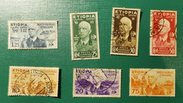 ETIOPIA 1936 SOGGETTI VARI - Ethiopie