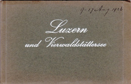 110/ Boekje Met 12 Ansichtkaarten, Luzern Und Vierwaldstattersee, Photoglob - Wald