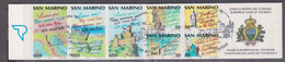 Saint-Marin C N° 1242 XX Année Européenne Du Tourisme, Le Carnet Sans Charnière, TB - Postzegelboekjes