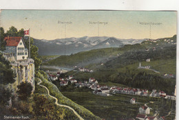 A4867) STEINENER TISCH - Rheineck - Vorarlberge - WALZENHAUSEN - Gel. THAL St. Gallen 1910 - Rheineck