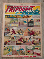 Fripounet Et Marisette N° 45   Sylvain Sylvette  05/11/1950  CUVILLIER - Sylvain Et Sylvette