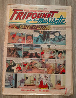 Fripounet Et Marisette N° 33 Sylvain Et  Sylvette 17/08/1952  L'oeil D'aigle MARTIAL Une Page De Jeu Sur CALVO - Sylvain Et Sylvette