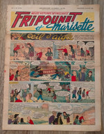 Fripounet Et Marisette N° 11  Sylvain Et  Sylvette  16/03/1952  L'oeil D'aigle MARTIAL - Sylvain Et Sylvette