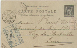 Fabrication De Peignes En Ivoire/Victor DUVAL F/Ivry La Bataille/Commande/Xavier PETIT / Marseille/1899         FACT492 - Perfumería & Droguería