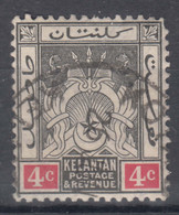 Kelantan 1921 Mi#19 Used - Kelantan