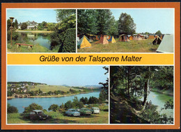 D3240 - TOP Talsperre Malter Gaststätte Seeblick Campingplatz R/3 - Bild Und Heimat Reichenbach - Dippoldiswalde