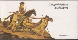 MADEIRA Markenheftchen 4, Postfrisch **, Transportmittel Auf Madeira 1984 - Autres & Non Classés