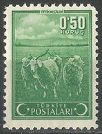 Turkey 1942/43 Mi 1114 [NO GUM], Angora Goats | Farm Animals. - Gebraucht