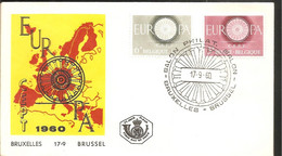 FDC 1960 EUROPA - 1951-1960