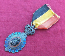 Medaglia Belgio Decorazione Del Lavoro 1° Classe Anno 1958 Originale - Belgium