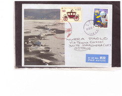 TEM16004  -  18.3.2008  /   LETTER WITH INTERESTING POSTAGE - Storia Postale