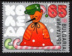 Bulgaria - 2021 - Christmas - Mint Stamp - Ongebruikt