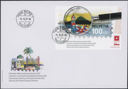 Suisse - 2021 - Helvetia - Block - Ersttagsbrief FDC ET - Lettres & Documents