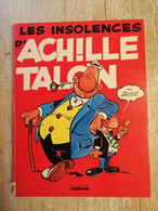 Bande Dessinée - Achille Talon 7 - Les Insolences D'Achille Talon (1973) - Achille Talon