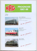 Faltblatt HAG HO PROGNOSE 1987-88 - MODELLBAHN - DE - Catalogues