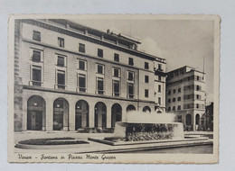 35293 Cartolina - Varese - Fontana In Piazza Monte Grappa - VG 1947 - Varese