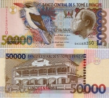 SAINT THOMAS & PRINCE       50,000 Dobras       P-68d       10.12.2010      UNC [ 50000 ] - Sao Tome And Principe