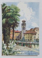 36898 Cartolina Illustrata RAIMONDI - Trento - Riva Del Garda - Porto - Trento